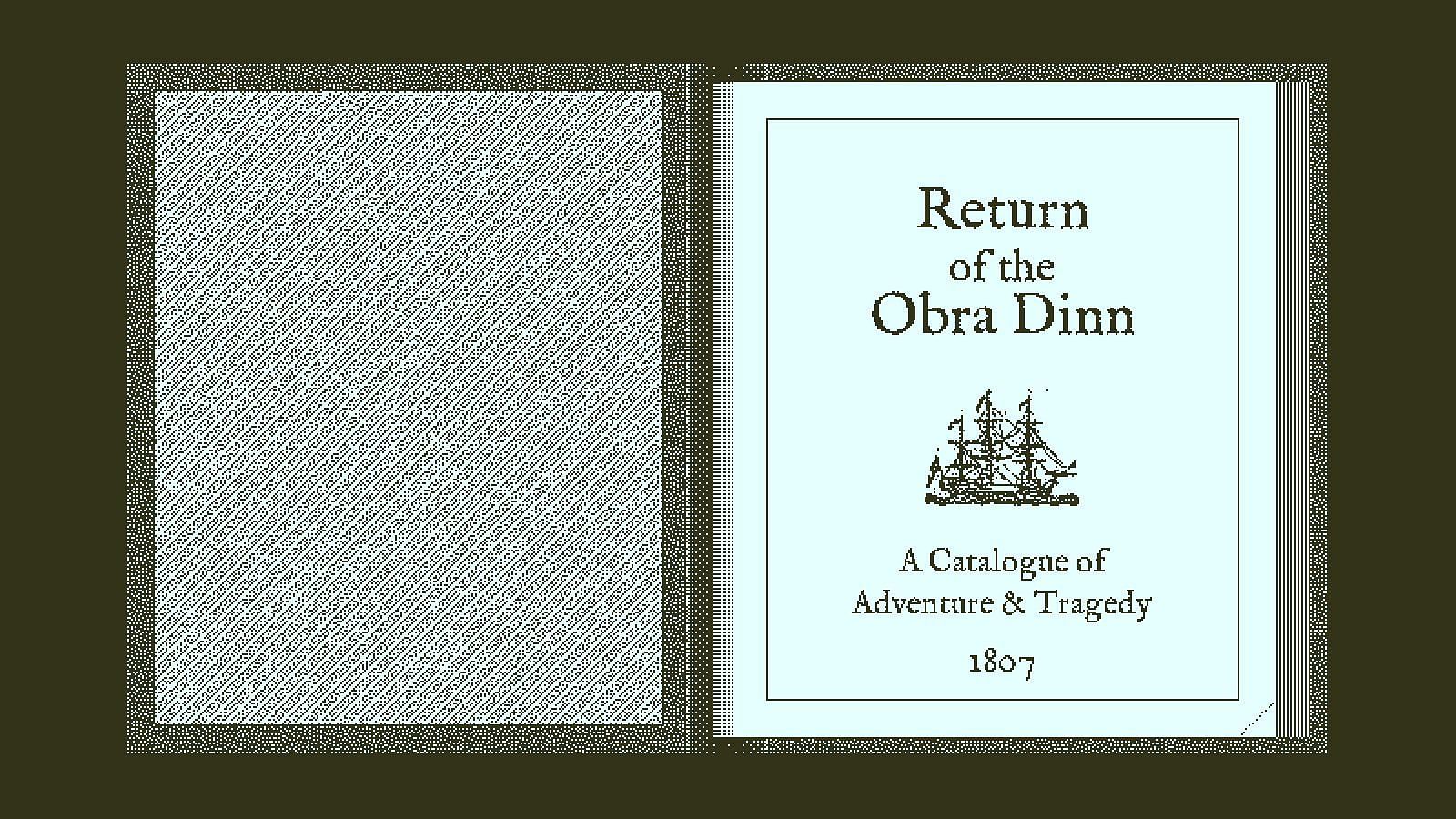 A still from Return of the Obra Dinn (Image via 3909)